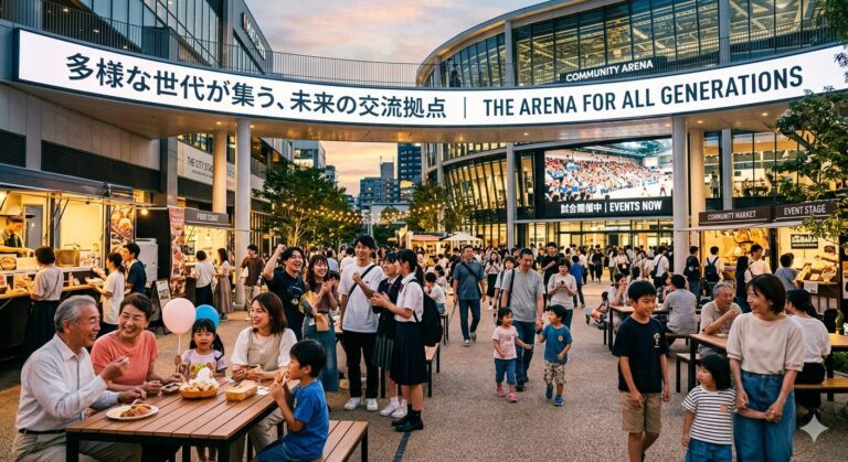 令和7年度「多様な世代が集う交流拠点としてのスタジアム・アリーナ」を選定